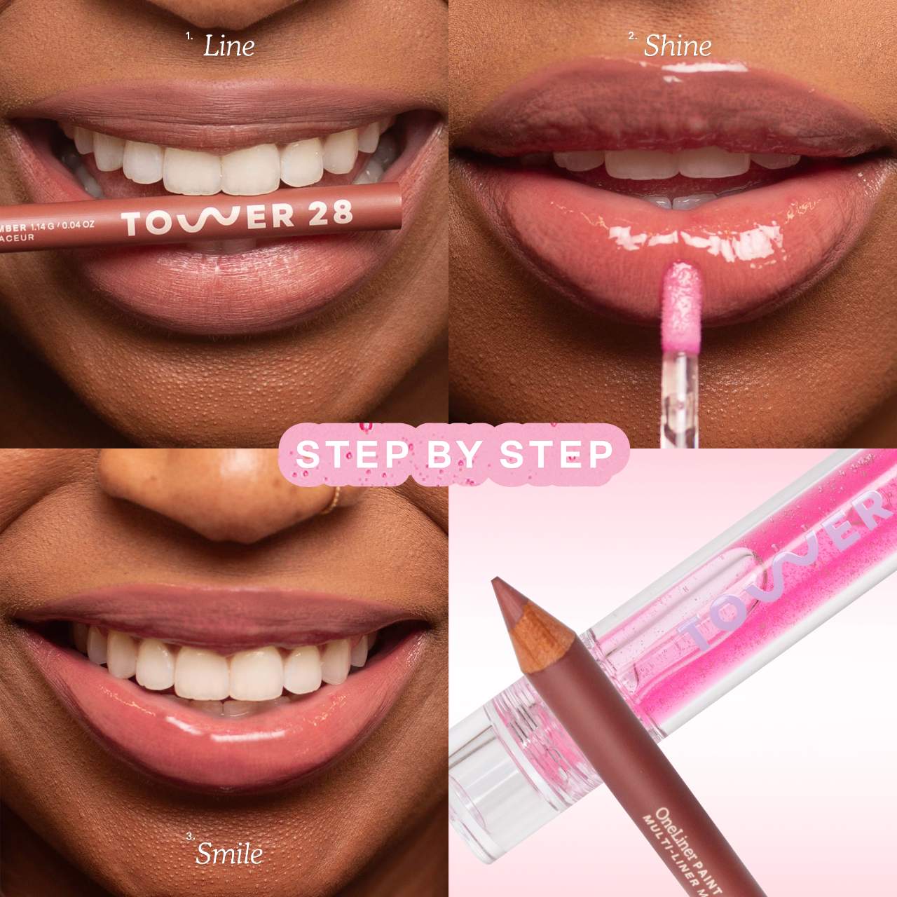 Tower 28 Beauty Line + Shine Lip Kit *pre-order*