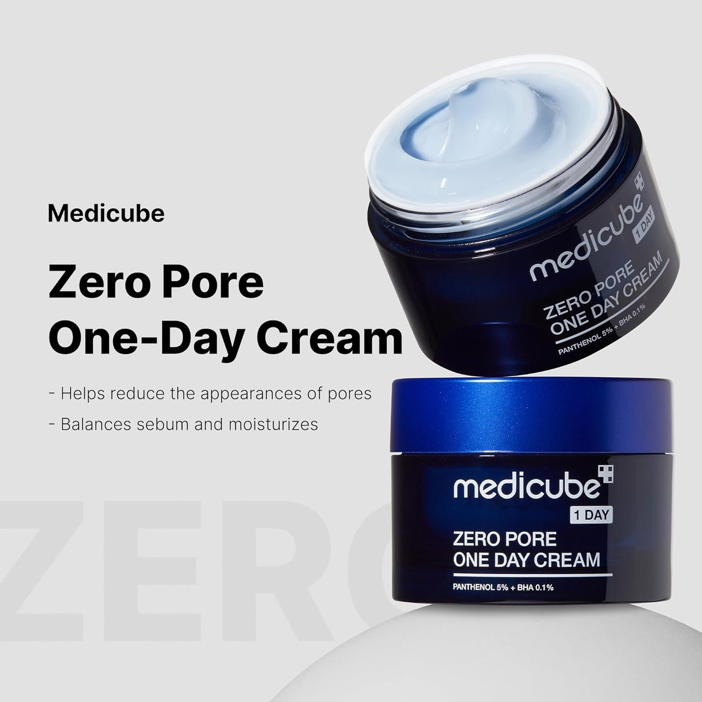 medicube Zero Pore One-day Cream *pre-order*