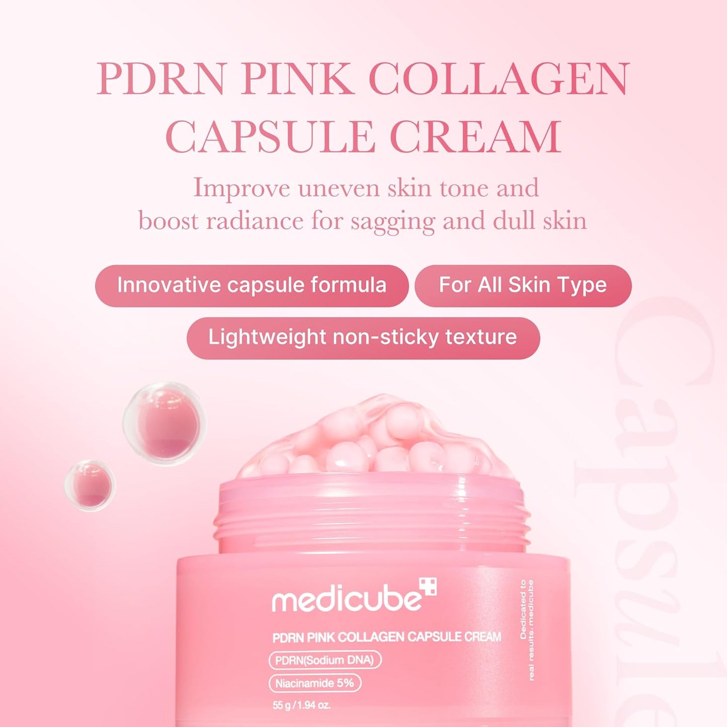 medicube PDRN Pink Collagen Capsule Cream *pre-order*