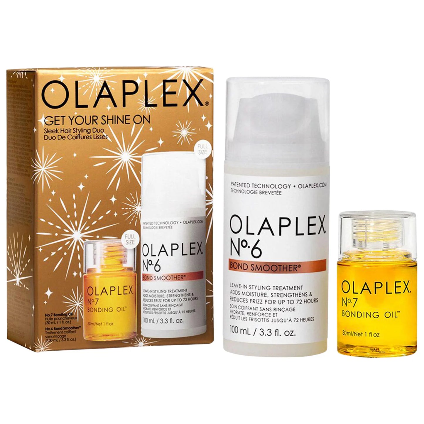 Olaplex Get Your Shine On Frizz Control Hair Styling Value Set *pre-order*