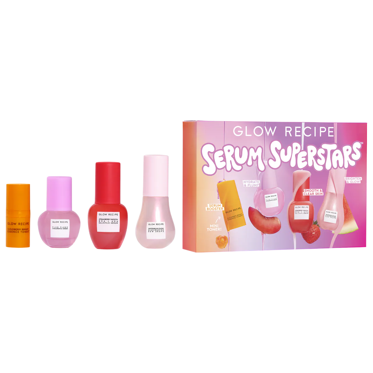 Glow Recipe Serum Superstars Minis Kit *pre-order*