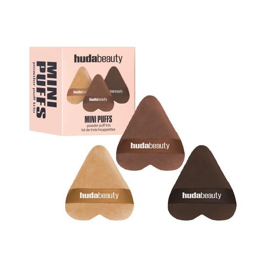 HUDA BEAUTY -Mini Puffs Powder Puff Trio *pre-order*