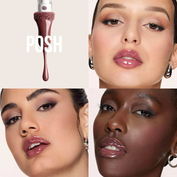 HUDA BEAUTY Faux Filler Shiny Non-Sticky Lip Gloss