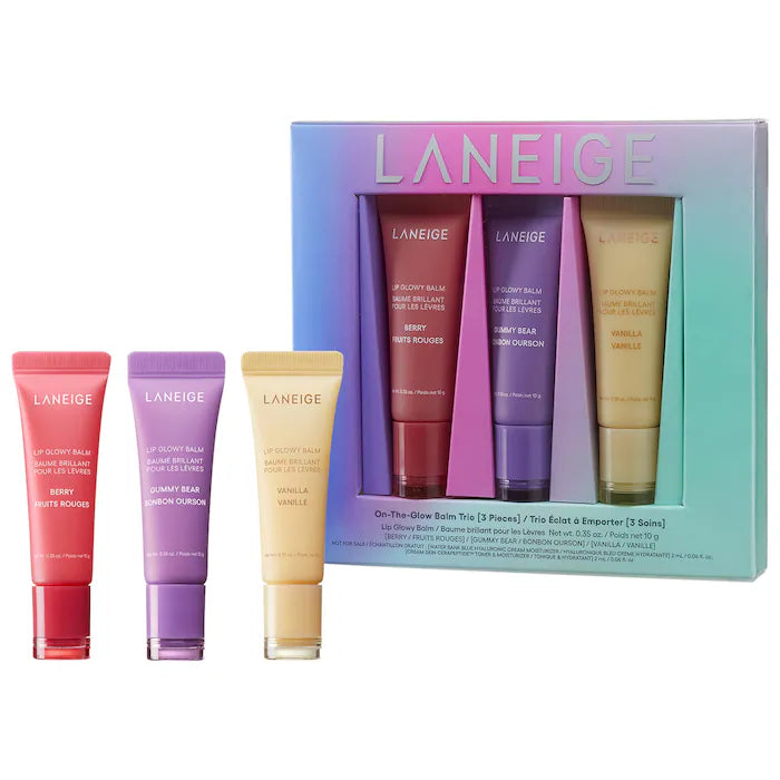 LANEIGE On-the-Glow Lip Balm Trio *pre-order*