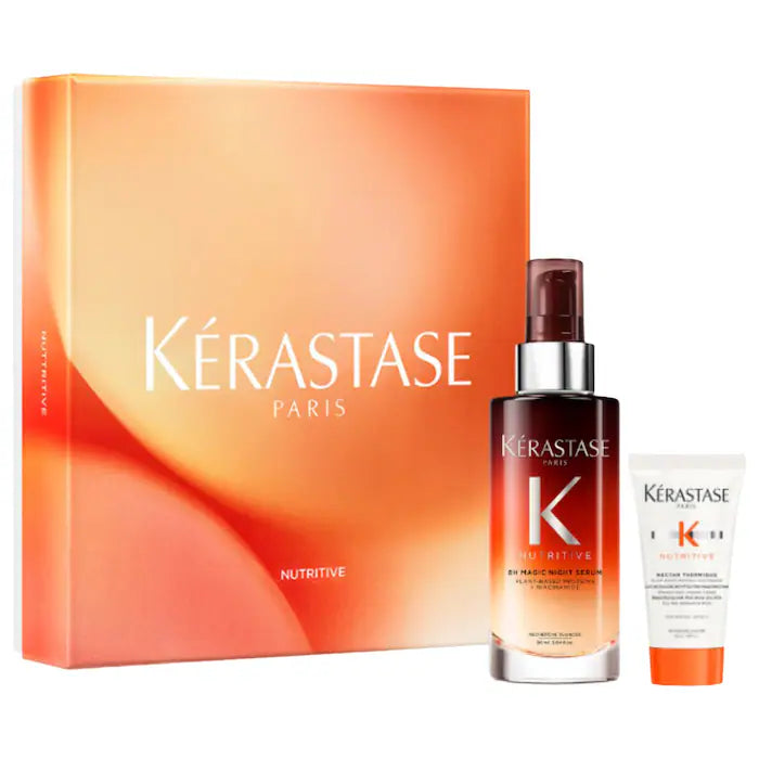Kérastase
Nutritive 8H Magic night Serum & Heat Protecting Styling Cream Iconic Duo Set *pre-order*
