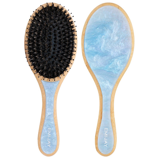 Emi Jay  Flat Hair Brush in Blue Sugar *pre-order*