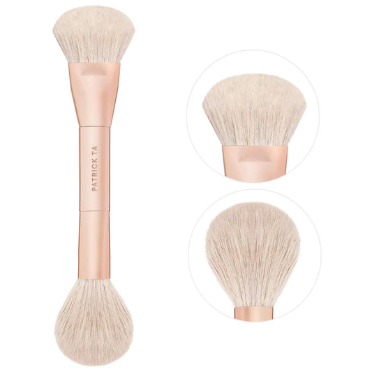 PATRICK TA  Dual Ended Blush Brush *pre-order*