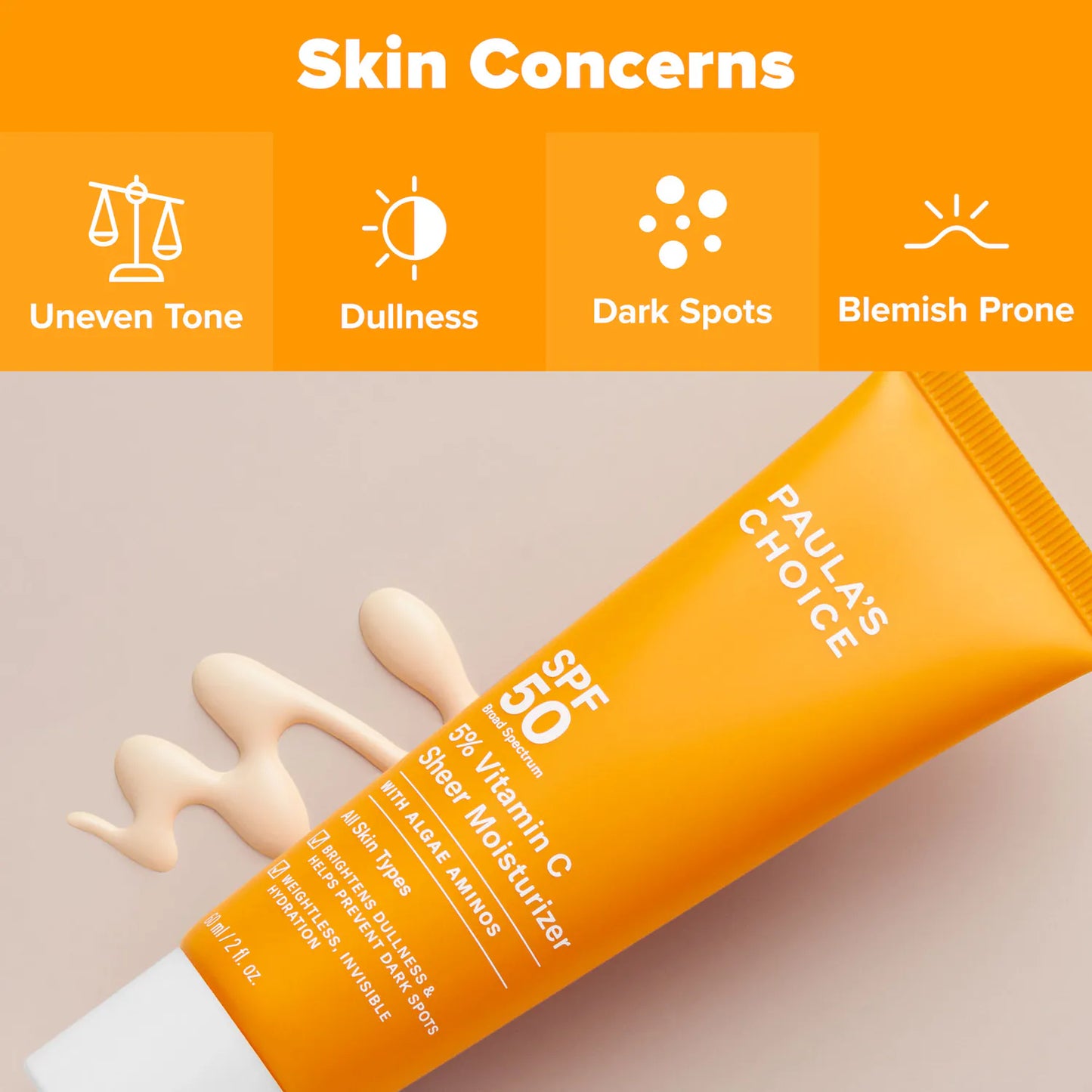 Paula's Choice 5% Vitamin C Sheer Facial Moisturizer SPF 50 *pre-order*