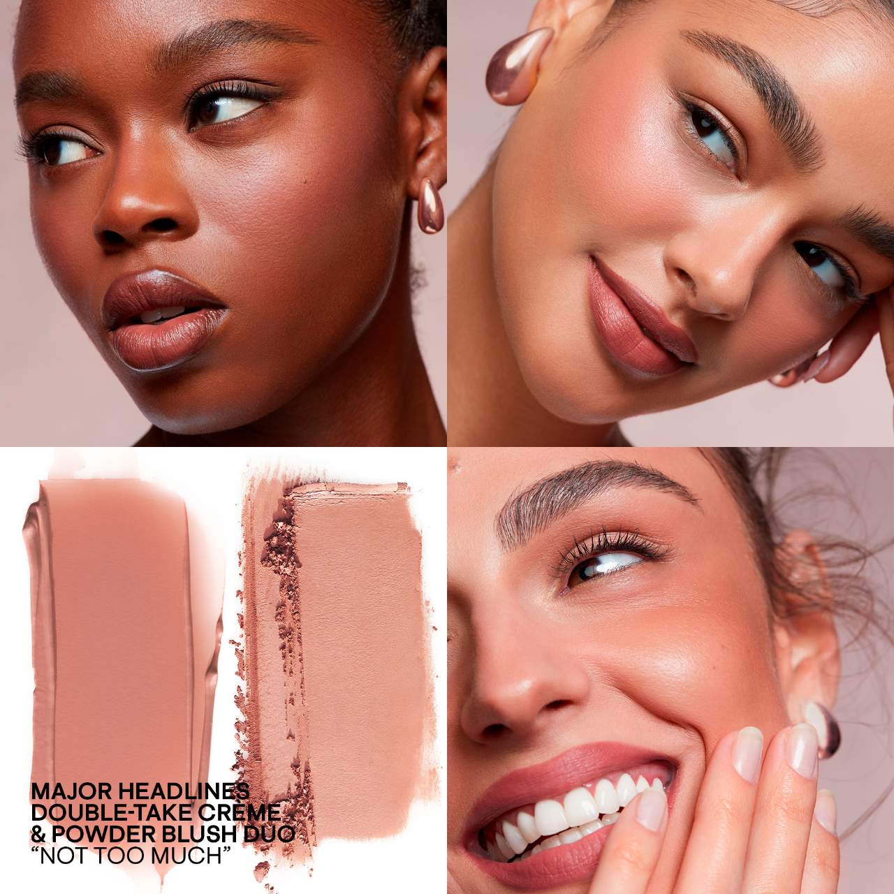 PATRICK TA Major Headlines Double-Take Crème & Powder Blush *pre-orden*