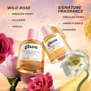 Gisou Mini Honey Infused Hair Perfume - Wild Rose *pre-order*