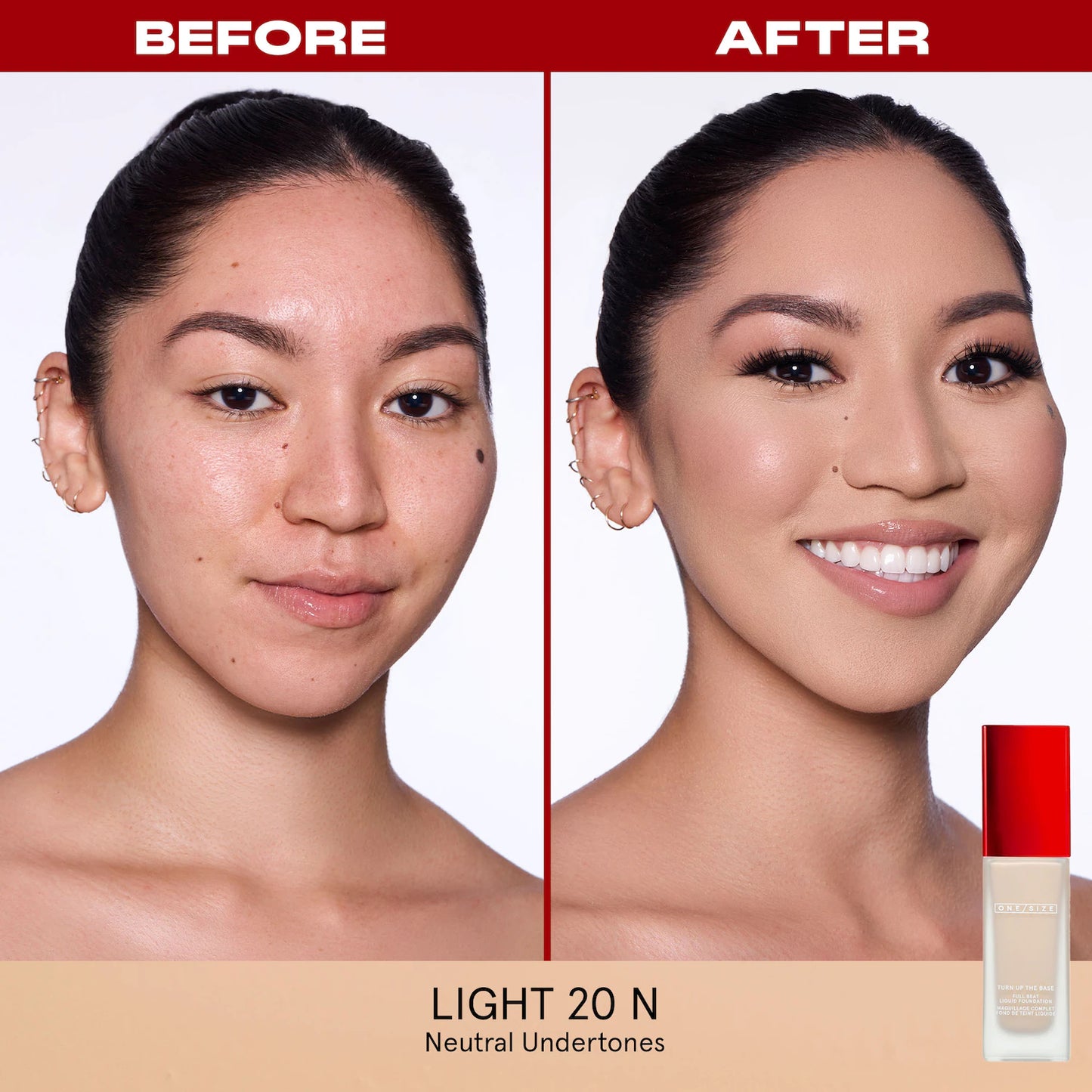 ONE/SIZE  Turn Up the Base Full Beat Waterproof Liquid Foundation *pre-order*