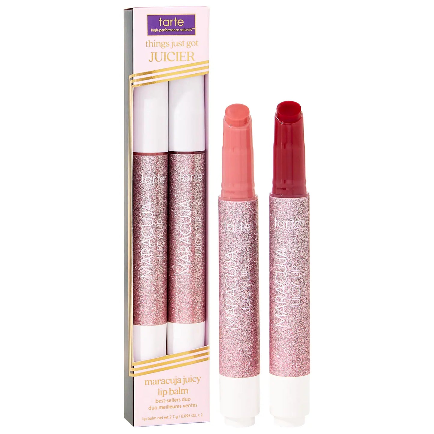 tarte Maracuja Juicy Lip Balm Best Sellers Duo *pre-order*