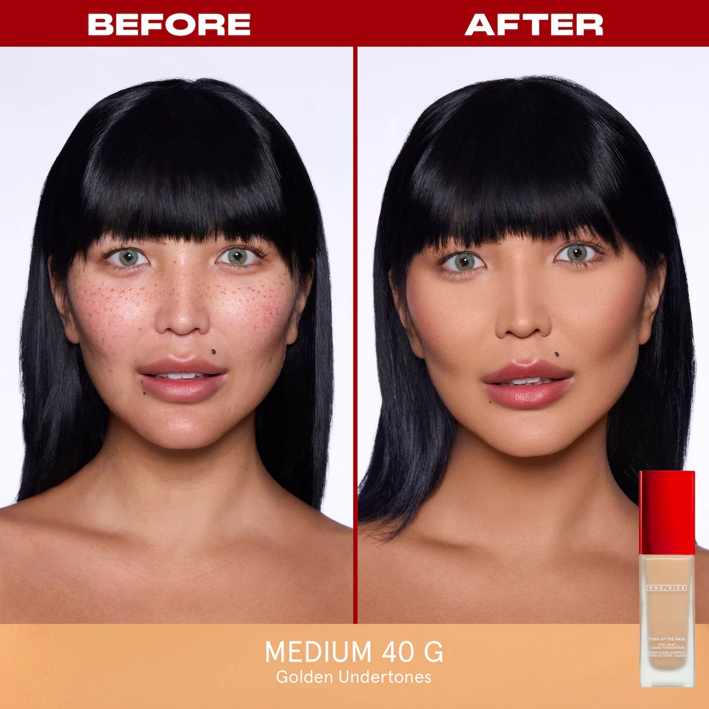 ONE/SIZE  Turn Up the Base Full Beat Waterproof Liquid Foundation *pre-order*