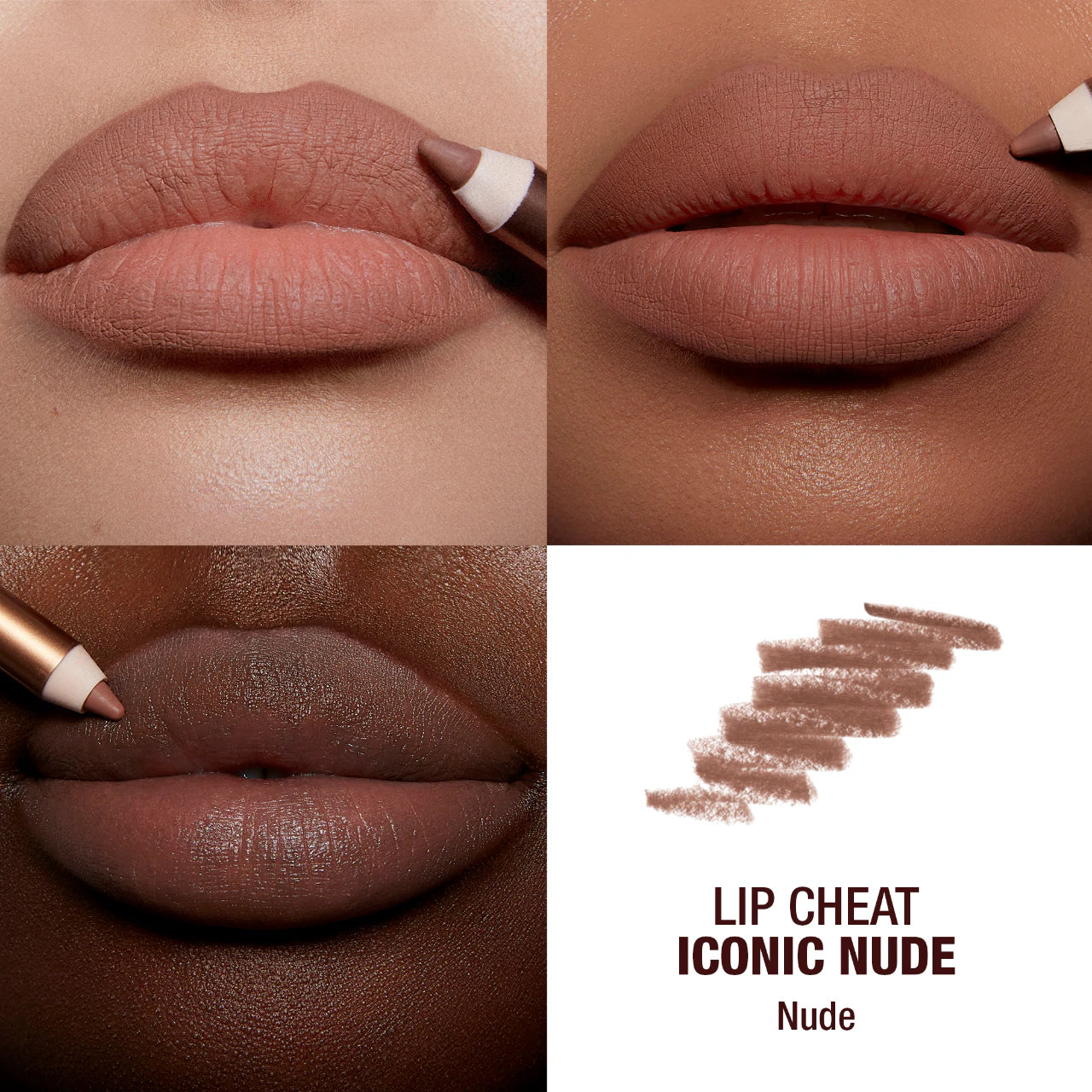 Charlotte Tilbury  Mini Iconic Lip Cheat Lip Liner Trio *pre-order*