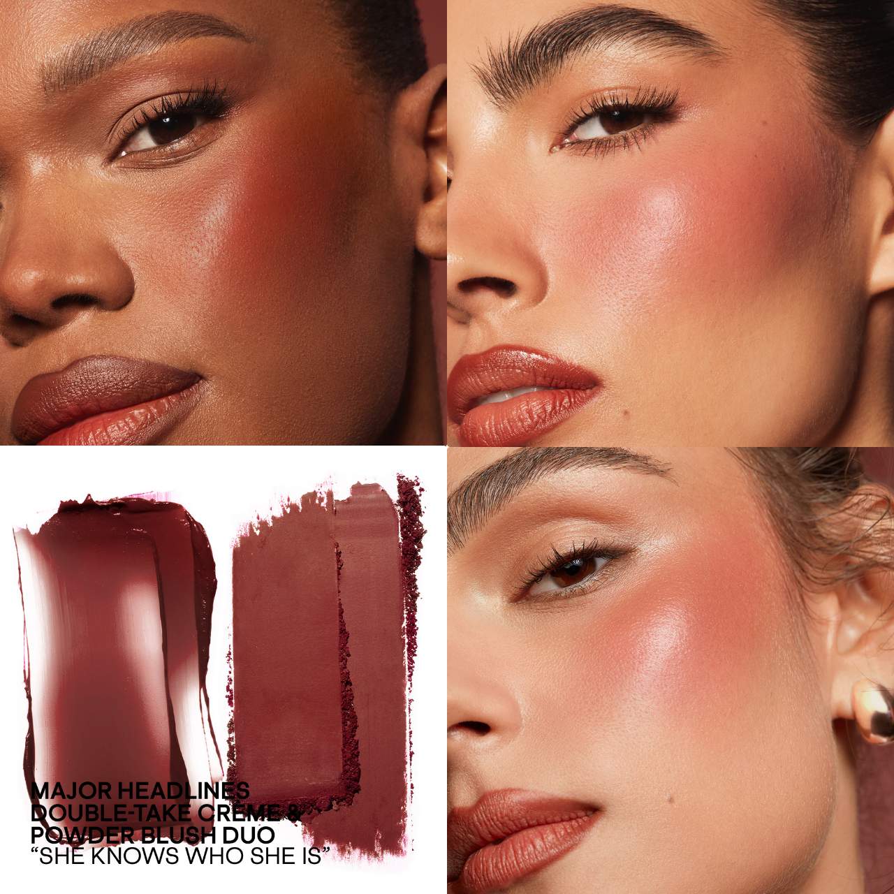 PATRICK TA Major Headlines Double-Take Crème & Powder Blush *pre-orden*