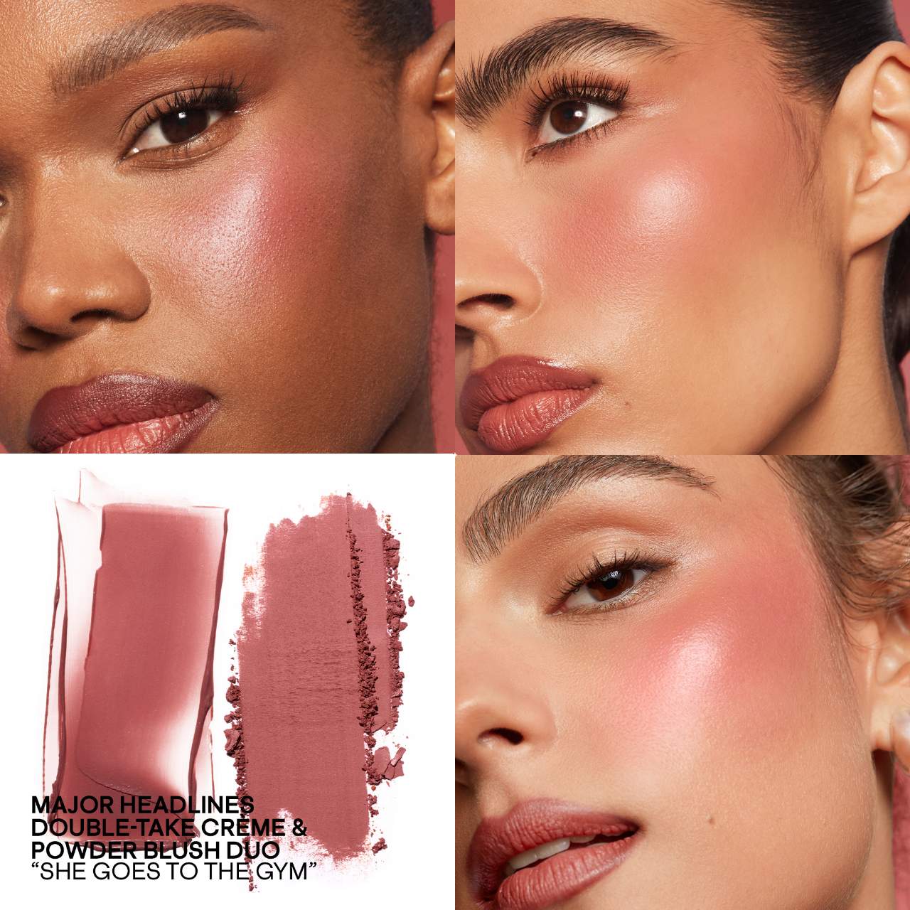 PATRICK TA Major Headlines Double-Take Crème & Powder Blush *pre-orden*