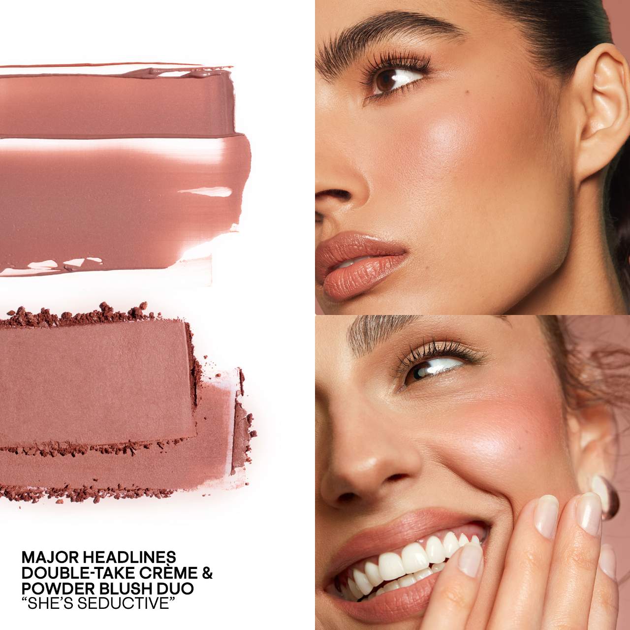 PATRICK TA Major Headlines Double-Take Crème & Powder Blush *pre-orden*