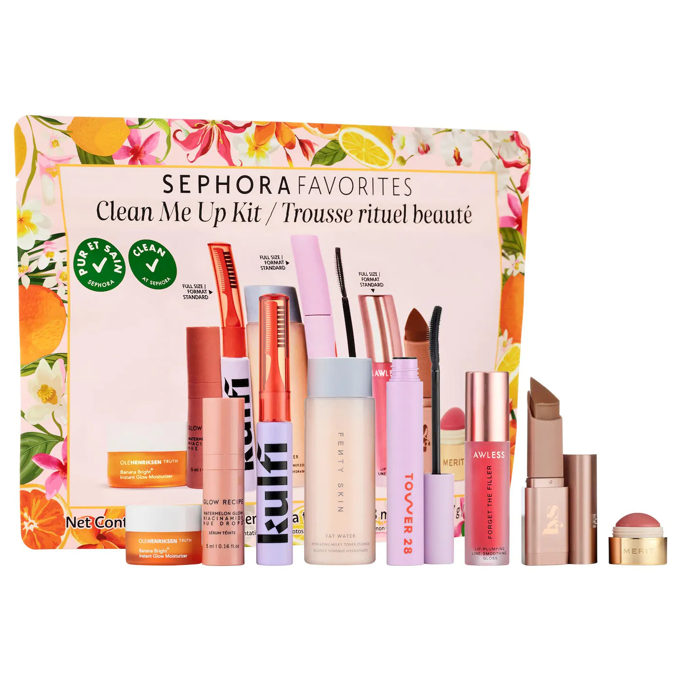 Sephora Favorites Clean Me Up Makeup and Skincare Value Set *pre-order*