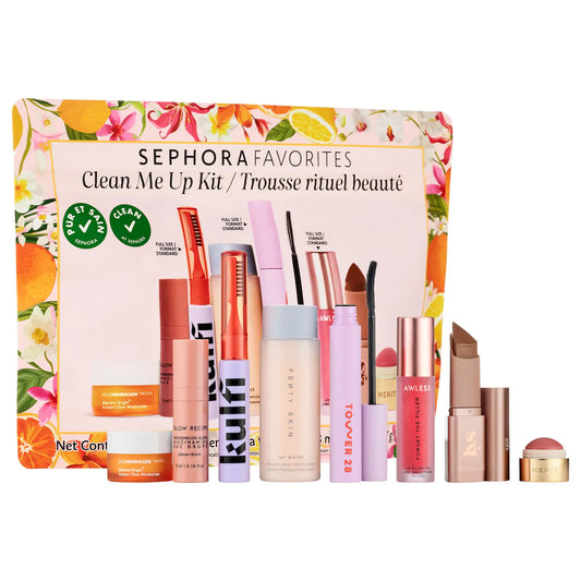 Sephora Favorites Clean Me Up Makeup and Skincare Value Set *pre-order*